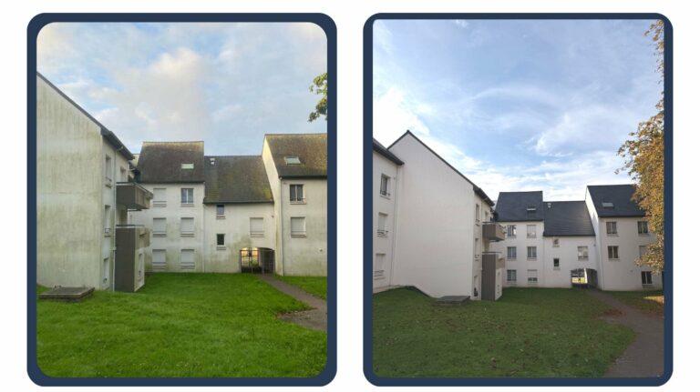 Nettoyage des logements d'un lotissement